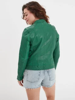 Jolya - Blouson cuir femme