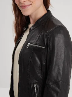 Jolya - Blouson cuir femme