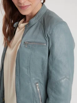 Jolya - Blouson cuir femme