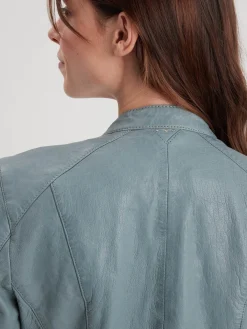 Jolya - Blouson cuir femme