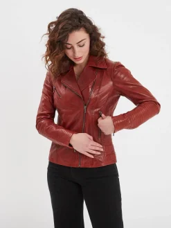 Juliette - Blouson cuir femme