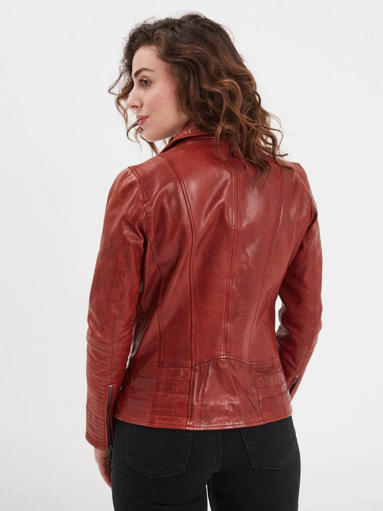 Juliette - Blouson cuir femme