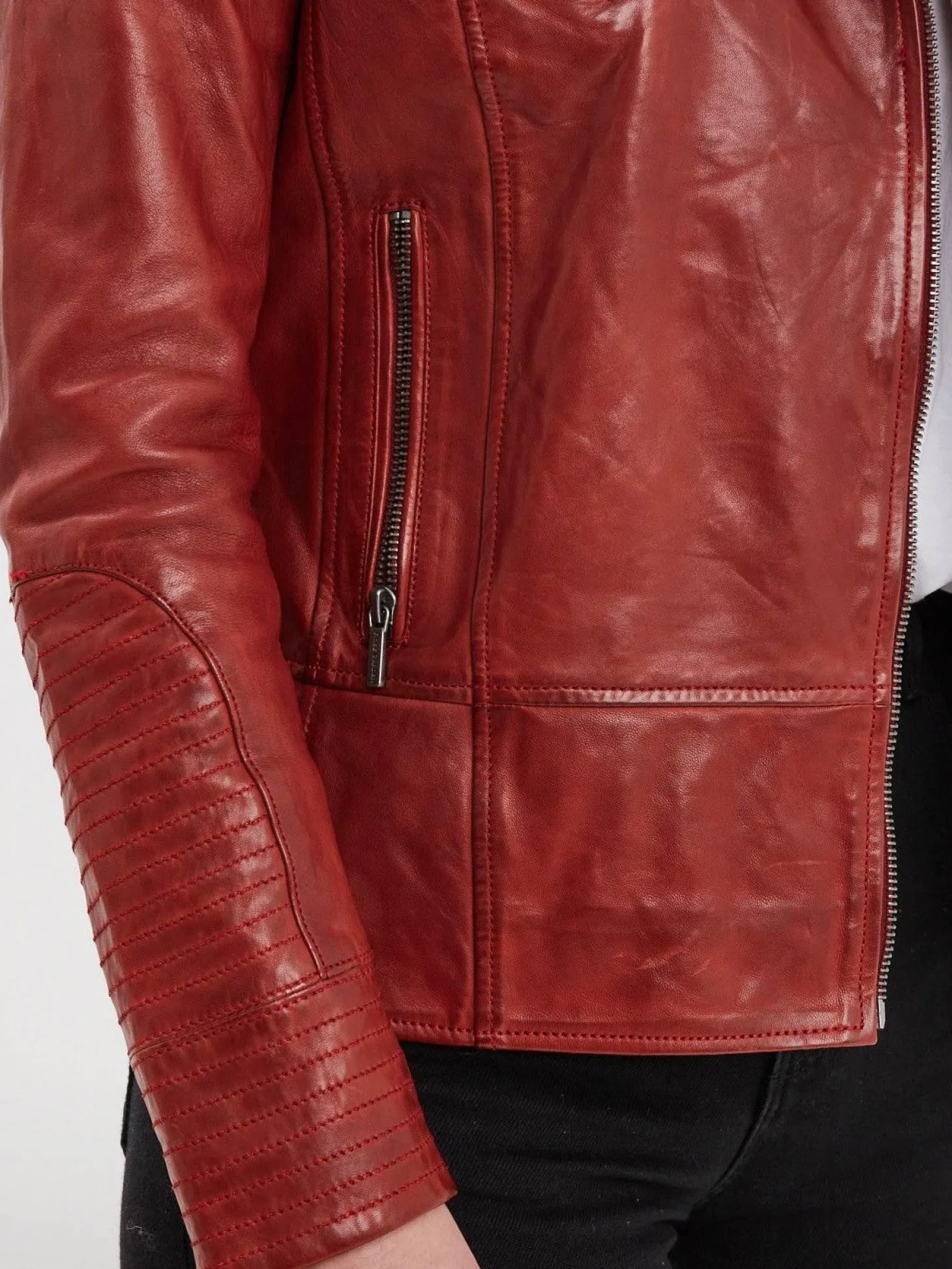 Juliette - Blouson cuir femme