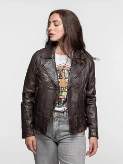 Juliette - Blouson cuir femme