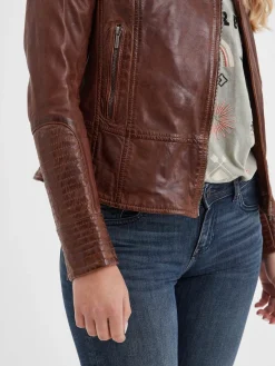 Juliette - Blouson cuir femme