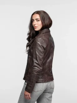 Juliette - Blouson cuir femme