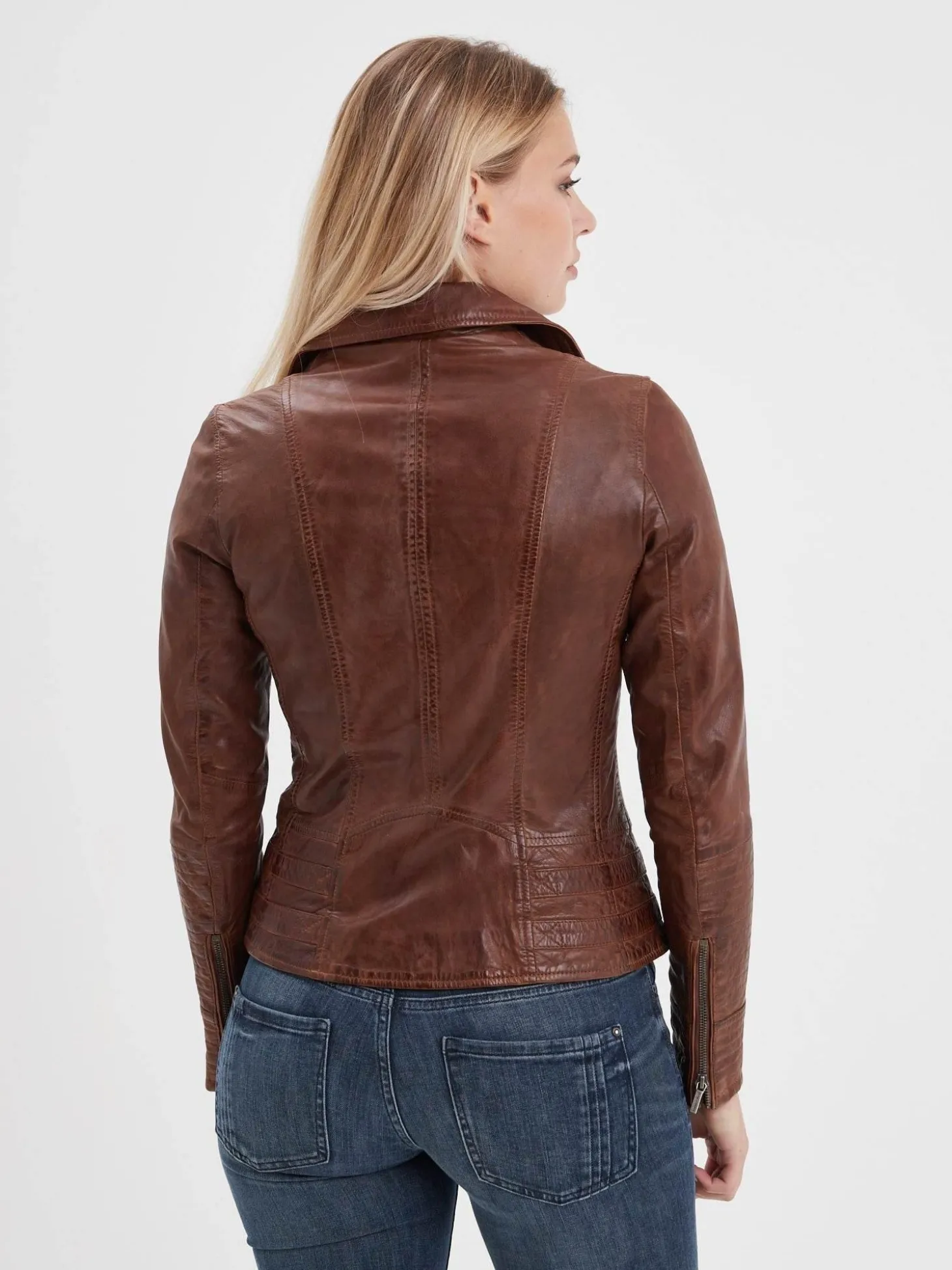 Juliette - Blouson cuir femme