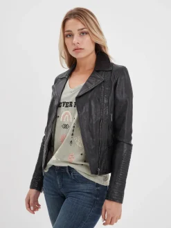 Juliette - Blouson cuir femme
