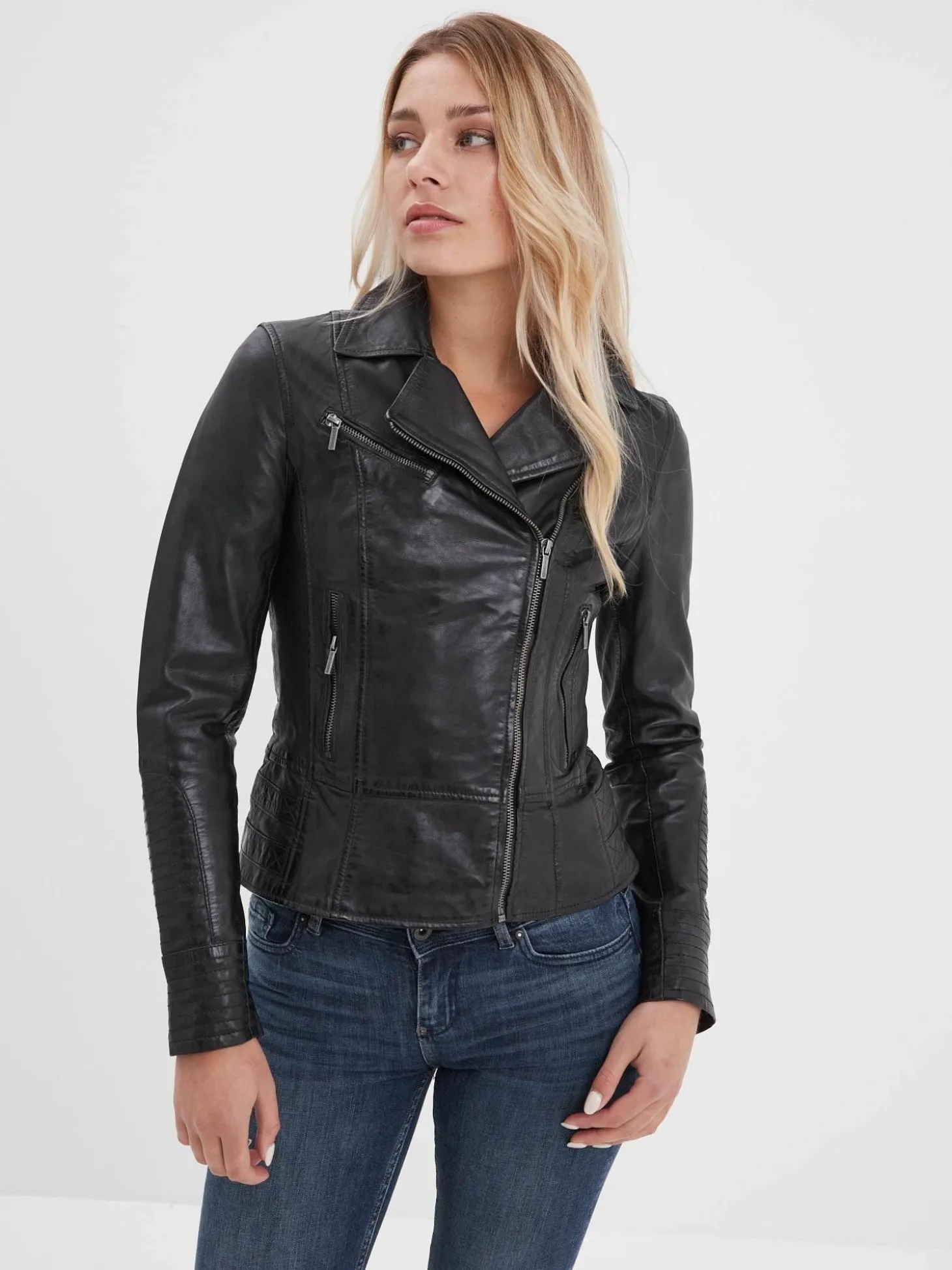 Juliette - Blouson cuir femme