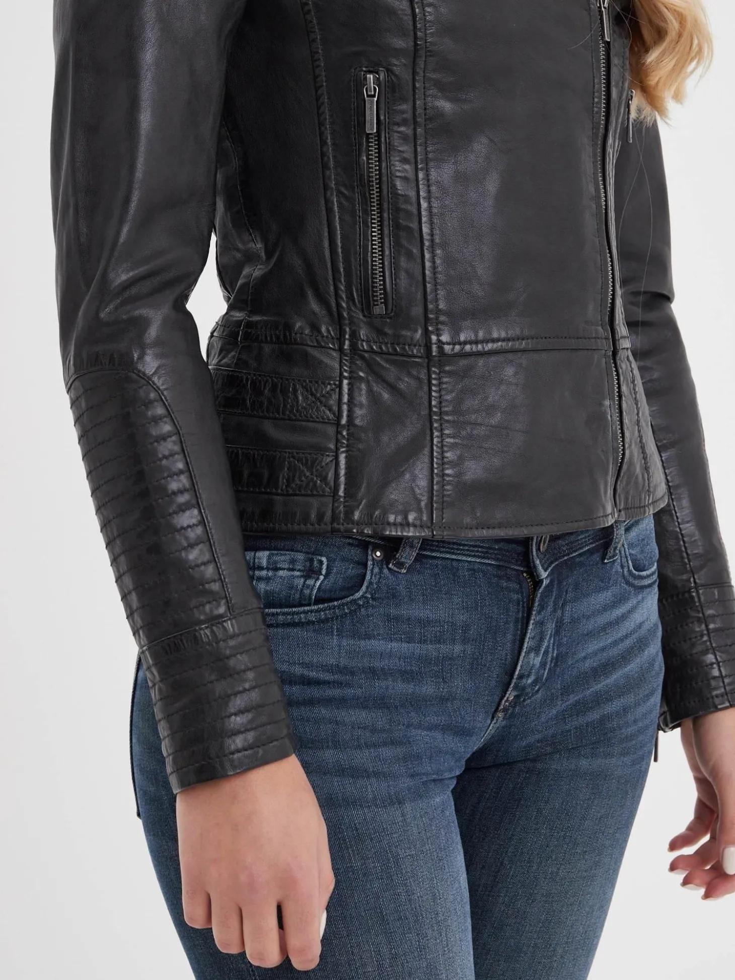 Juliette - Blouson cuir femme