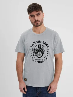 Kallispell - T-shirt biker homme