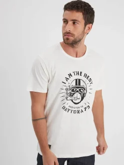 Kallispell - T-shirt biker homme