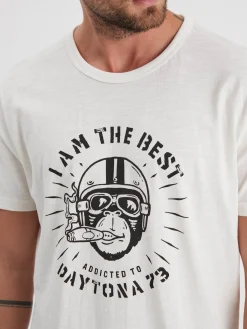 Kallispell - T-shirt biker homme