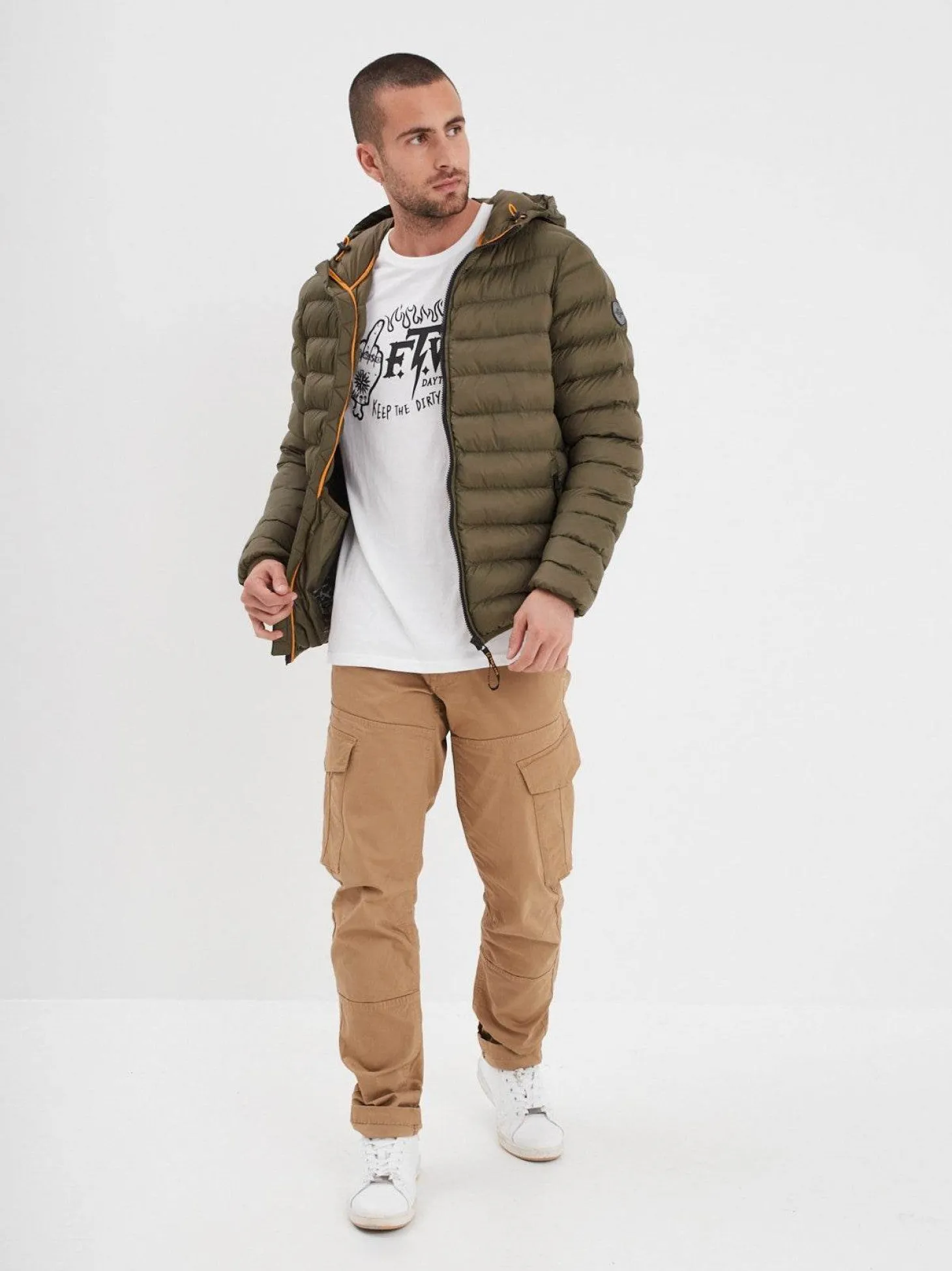 Kinsale - Doudoune légère capuche homme
