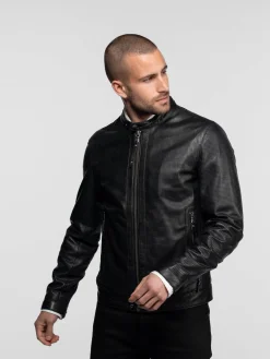 Knapp - Blouson cuir été