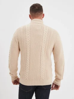 Lander - Pull col roulé homme