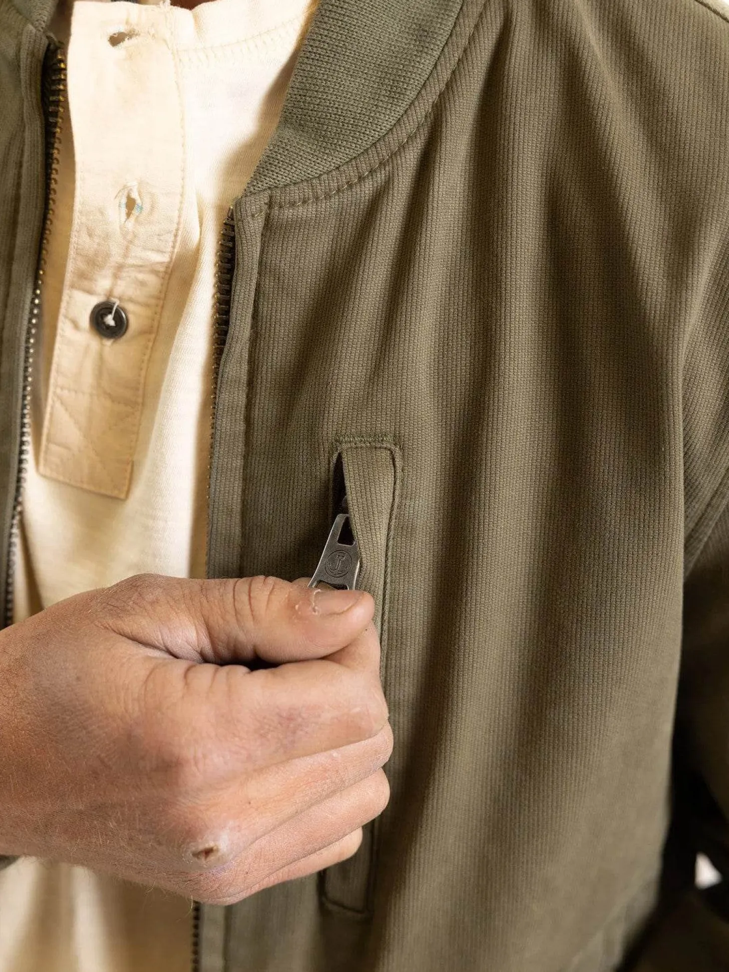 Line up jacket