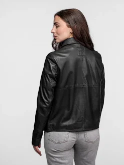 Lisa - Veste cuir femme