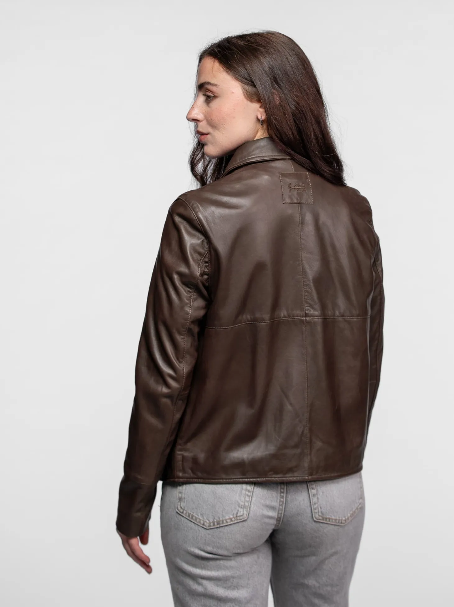 Lisa - Veste cuir femme