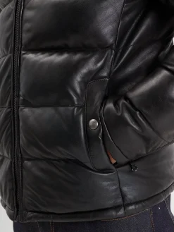 Luka - Doudoune cuir homme