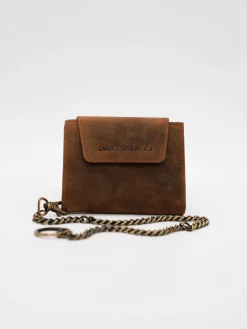 M18 - Porte monnaie chainnette cuir