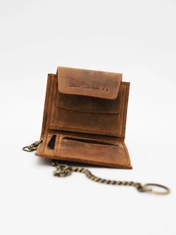 M18 - Porte monnaie chainnette cuir