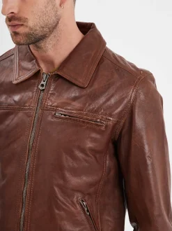 Major - Blouson cuir homme