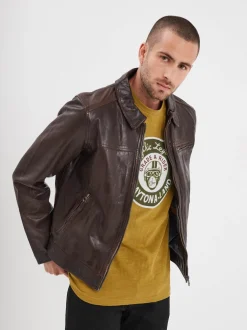 Major - Blouson cuir homme