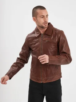 Major - Blouson cuir homme