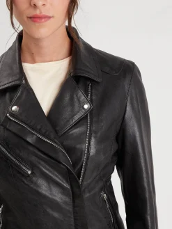 Margaux - Blouson cuir femme