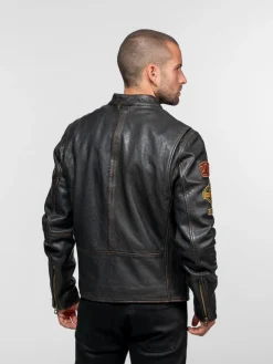 Martinez - Blouson moto vintage