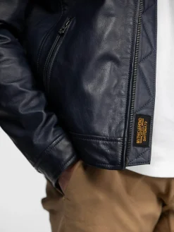 Mercer - Blouson cuir homme