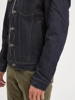 Mills - Veste en jean sherpa