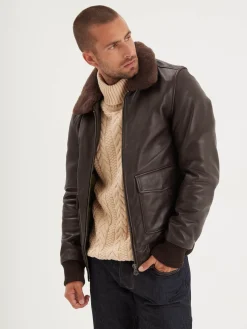 Mirage - Blouson aviateur cuir homme