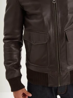 Mirage - Blouson aviateur cuir homme