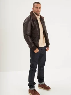 Mirage - Blouson aviateur cuir homme