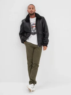 Mirage - Blouson aviateur cuir homme