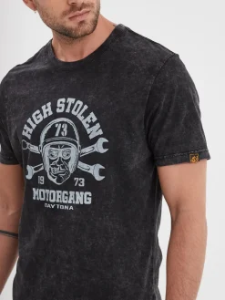 Monroe - T-shirt moto vintage