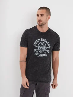 Monroe - T-shirt moto vintage