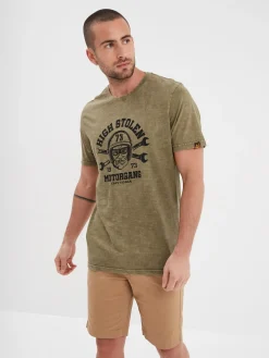 Monroe - T-shirt moto vintage