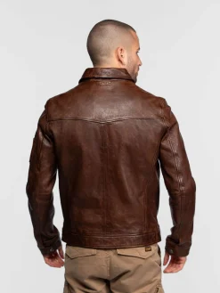 Monty - Blouson cuir aviateur