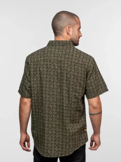 Moss - Chemise à motifs moto