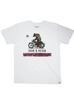 Moto bear - T-shirt textile homme