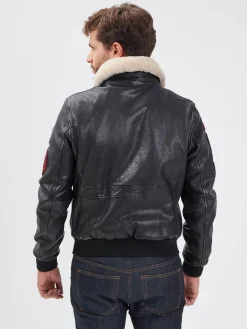 Mythic - Blouson air force cuir homme