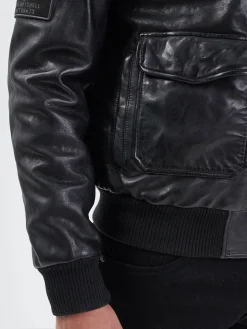 Mythic - Blouson air force cuir homme