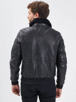 Mythic - Blouson air force cuir homme