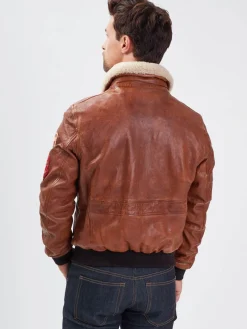 Mythic - Blouson air force cuir homme