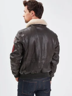 Mythic - Blouson air force cuir homme