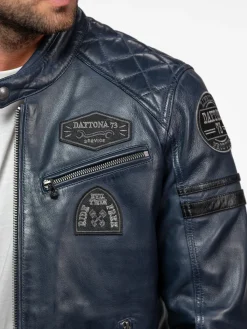 Nieto - Blouson cuir motard