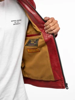 Nieto - Blouson cuir motard
